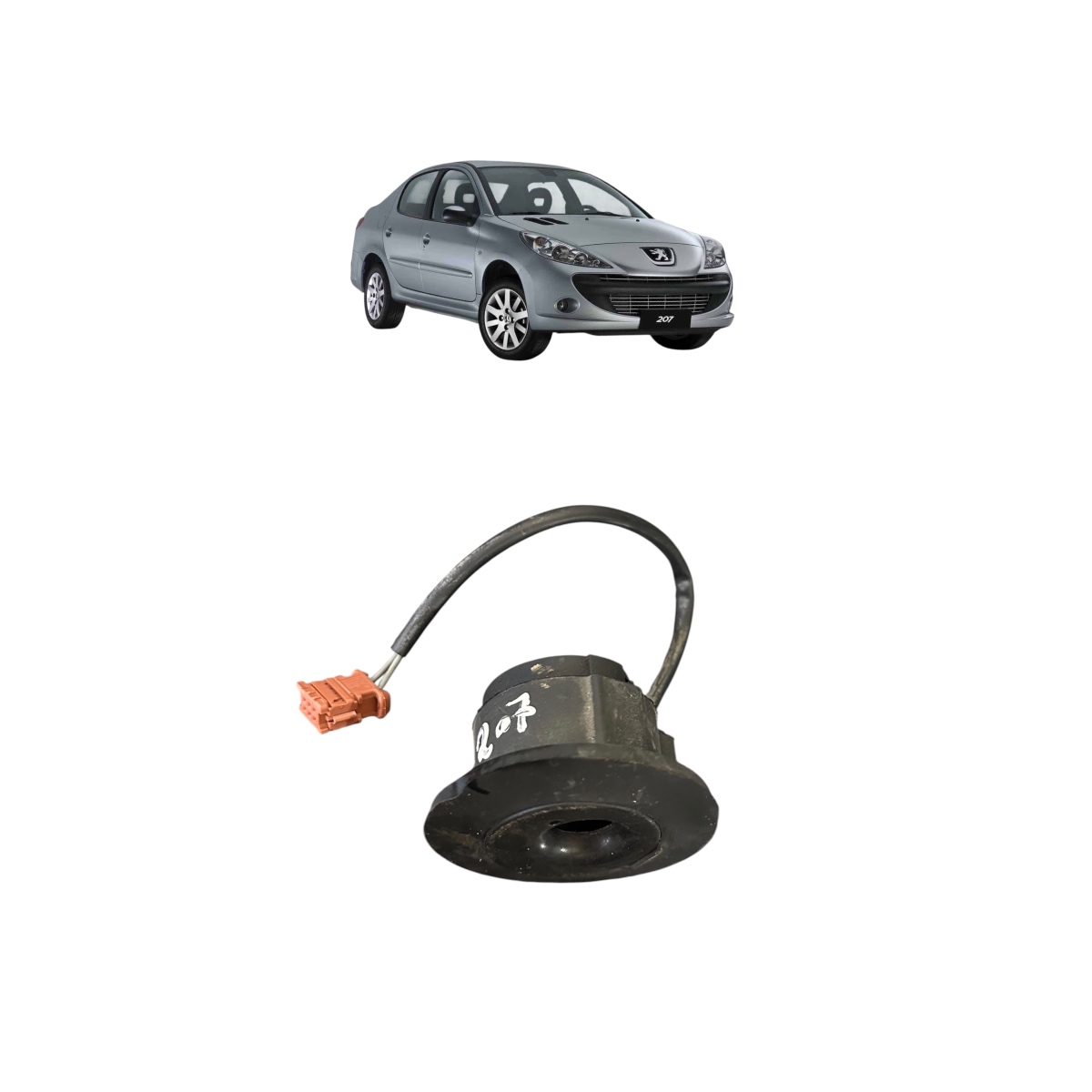 Antena Imobilizadora Peugeot 206/207 Original