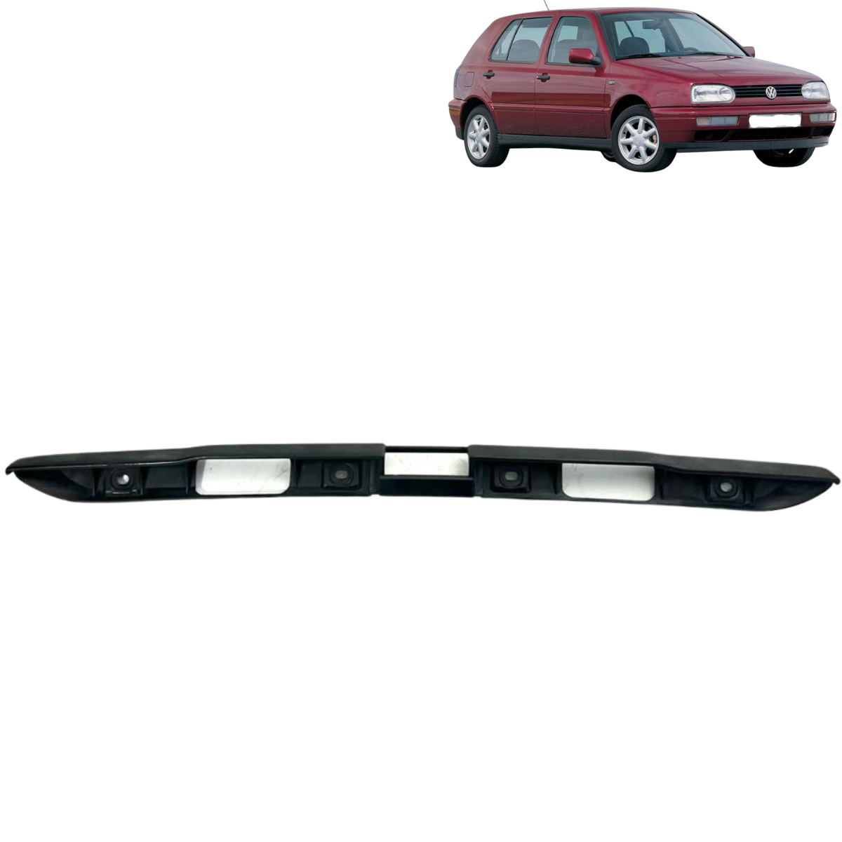 Moldura Puxador Tampa Traseira Vk Golf GLX 1991 a 1998