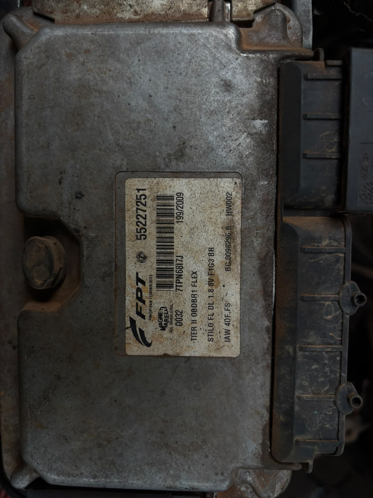 Módulo Injeção Fiat Stilo 1.8 8V 2004-2011 55227251 - Imagem 4