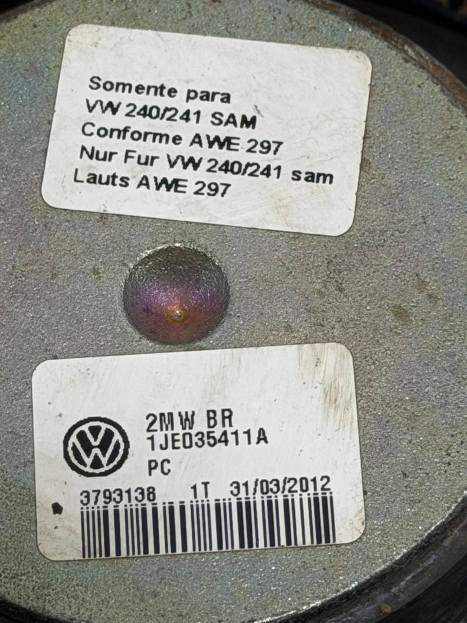 Alto Falante Dianteiro VW Golf 1JE035411A - Imagem 6