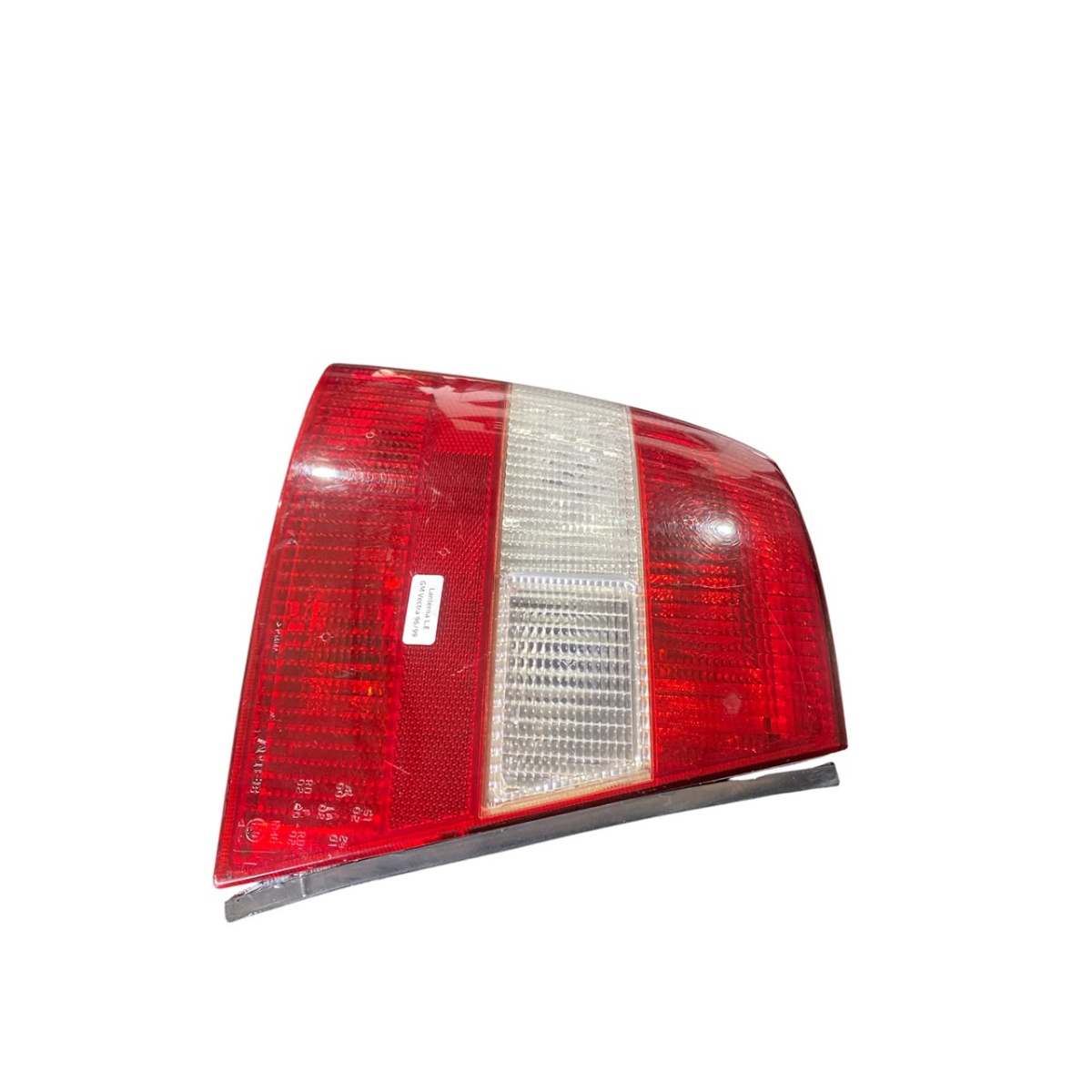 Lanterna L.e Gm Vectra 96/99 Arteb Esquerdo/motorista Vermelho E Cristal (branco) - Imagem 3