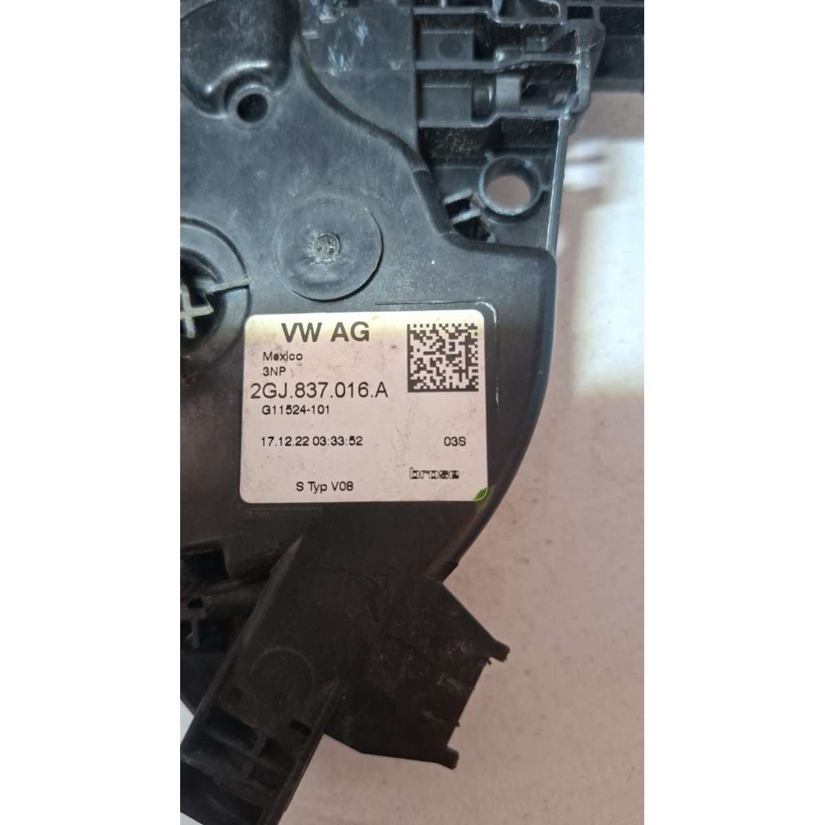 Fechadura Elétrica Dianteira Direita Nivus 2018 A 2023 Vw - Imagem 3