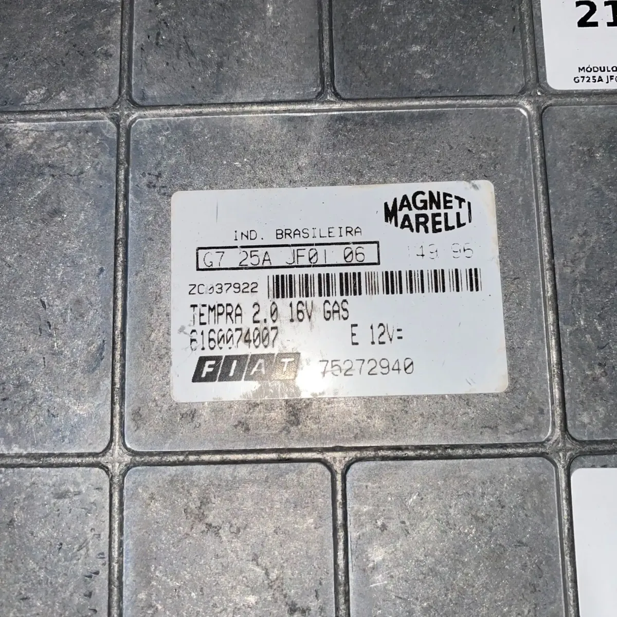 Modulo Injeção Tempra 2.0 16V Gasolina Original 6160074007 - Imagem 4