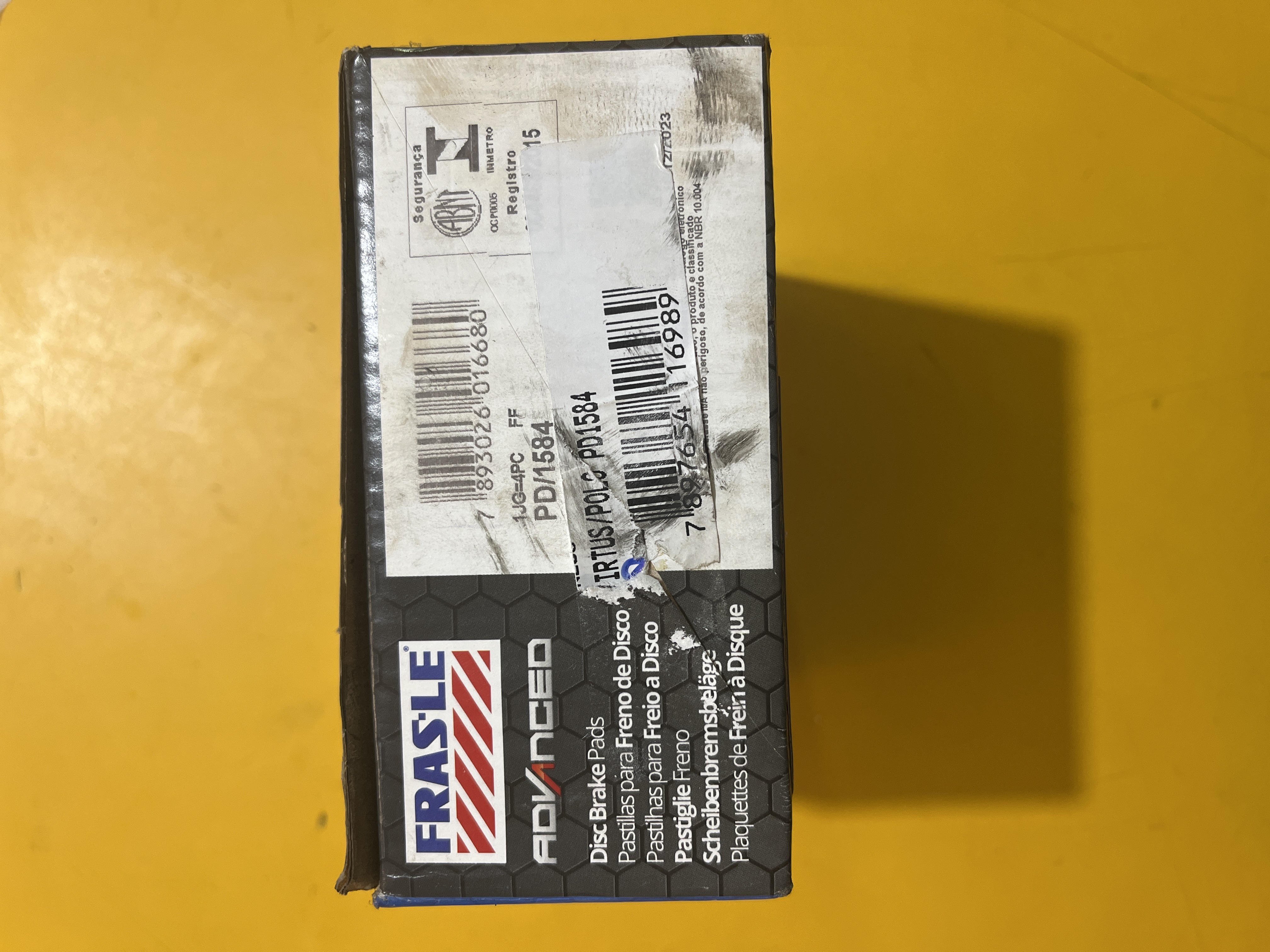 Pastilha de Freio Dianteira FRAS-LE PD1584 - Imagem 2
