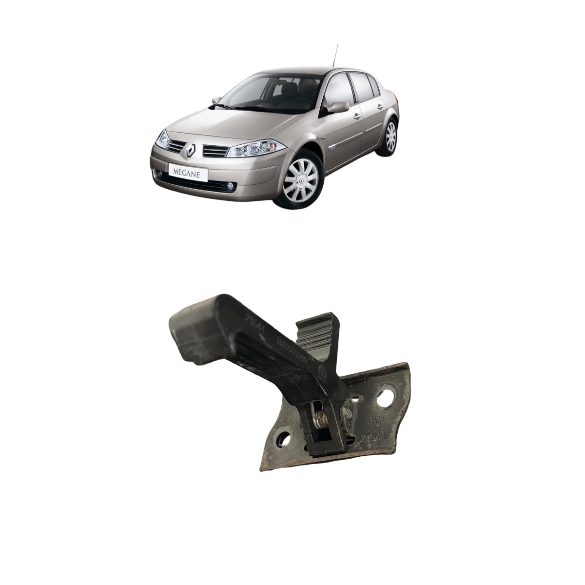 Trava Do Capo Mobi 2020 2021 2022 Fiat 1002277790 Original - Imagem 1