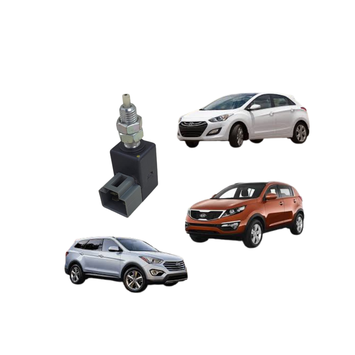 INTERRUPTOR LUZ DE FREIO SANTA FE/I30/SPORTAGE 2001/2014 IN.