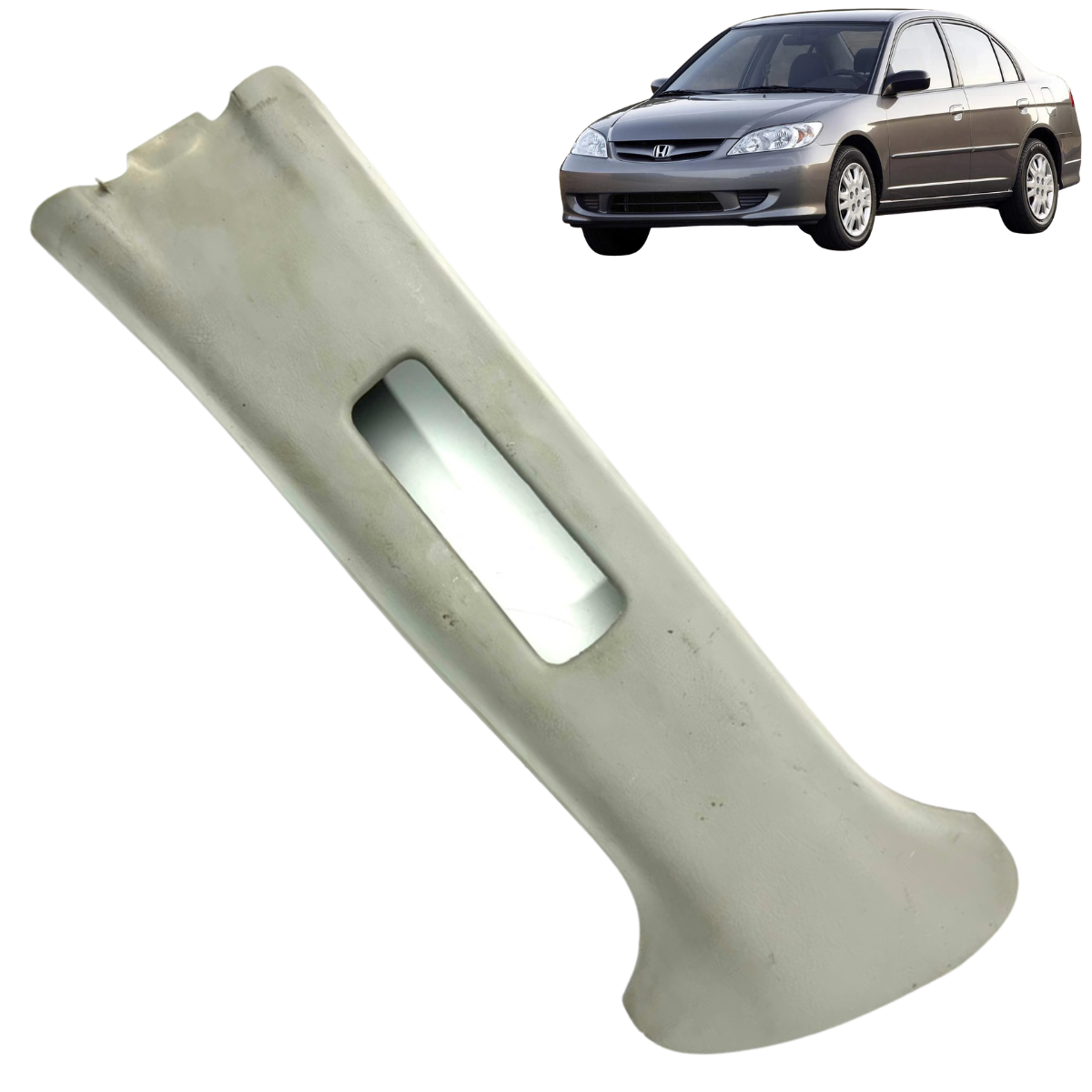 Acabamento Moldura Coluna Central Lado Esquerdo Honda Civic