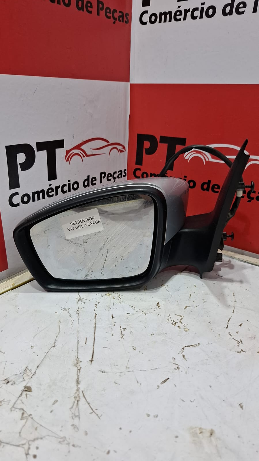 Retrovisor Eletrico Lado Esquerdo Vw Gol Voyage 2013 A 2023 - Imagem 1