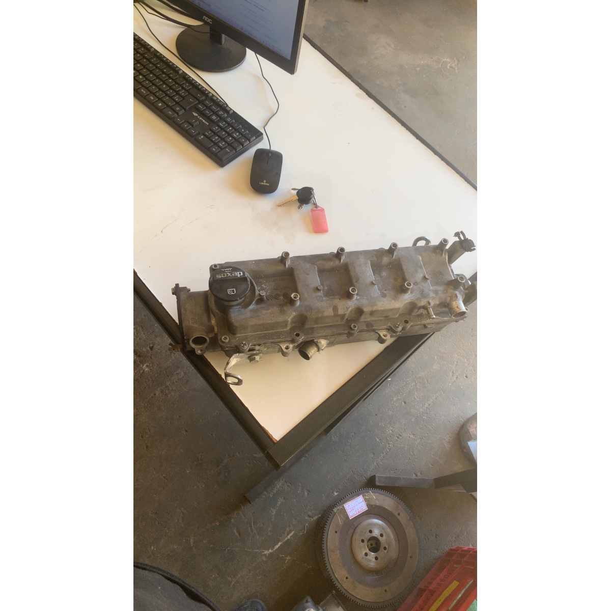 Gaiola Do Cabeçote Original Chevrolet Onix 1.4 2017 - Imagem 2