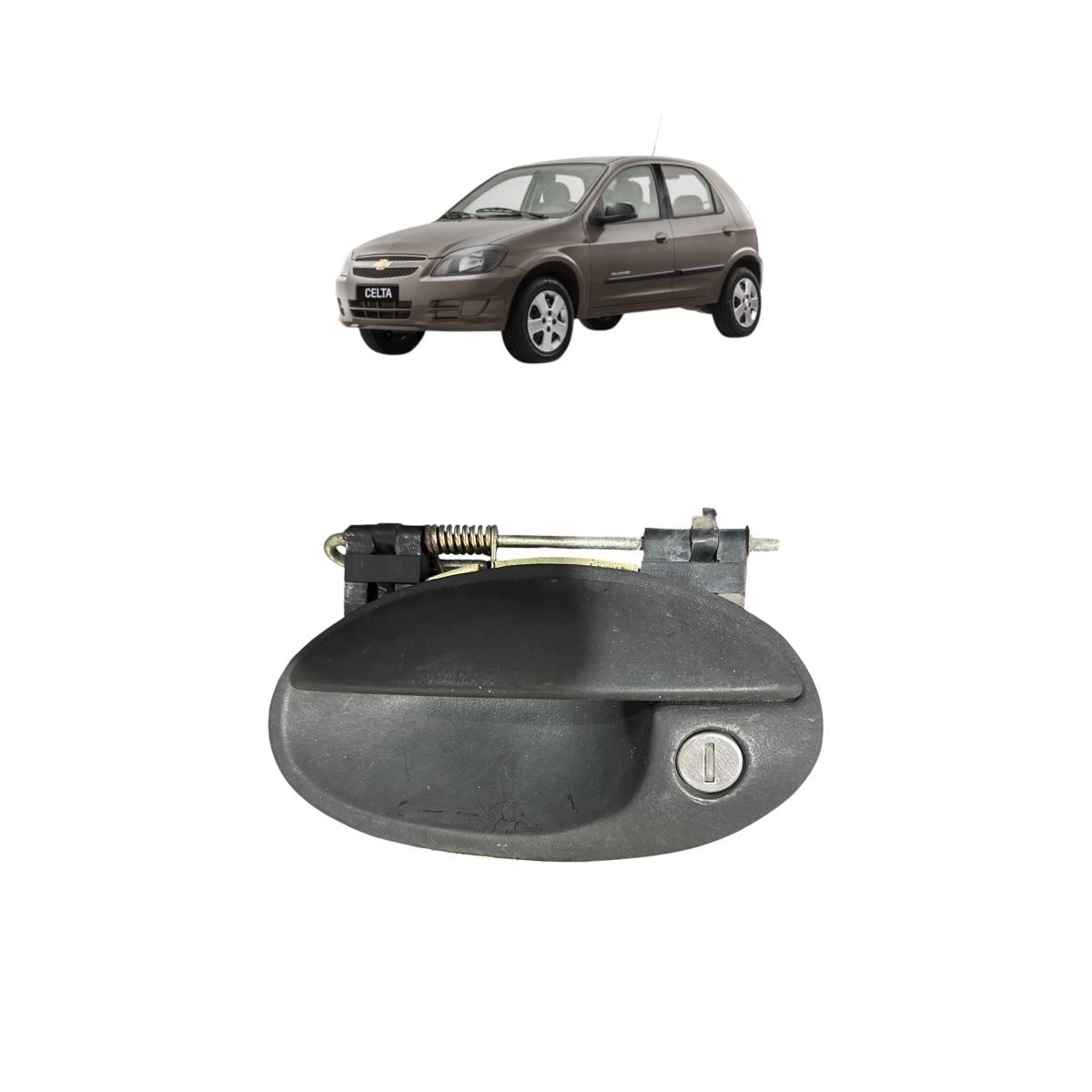 Maçaneta Externa Dianteira Esq Gm Corsa Max Meriva 02/12 - Imagem 1