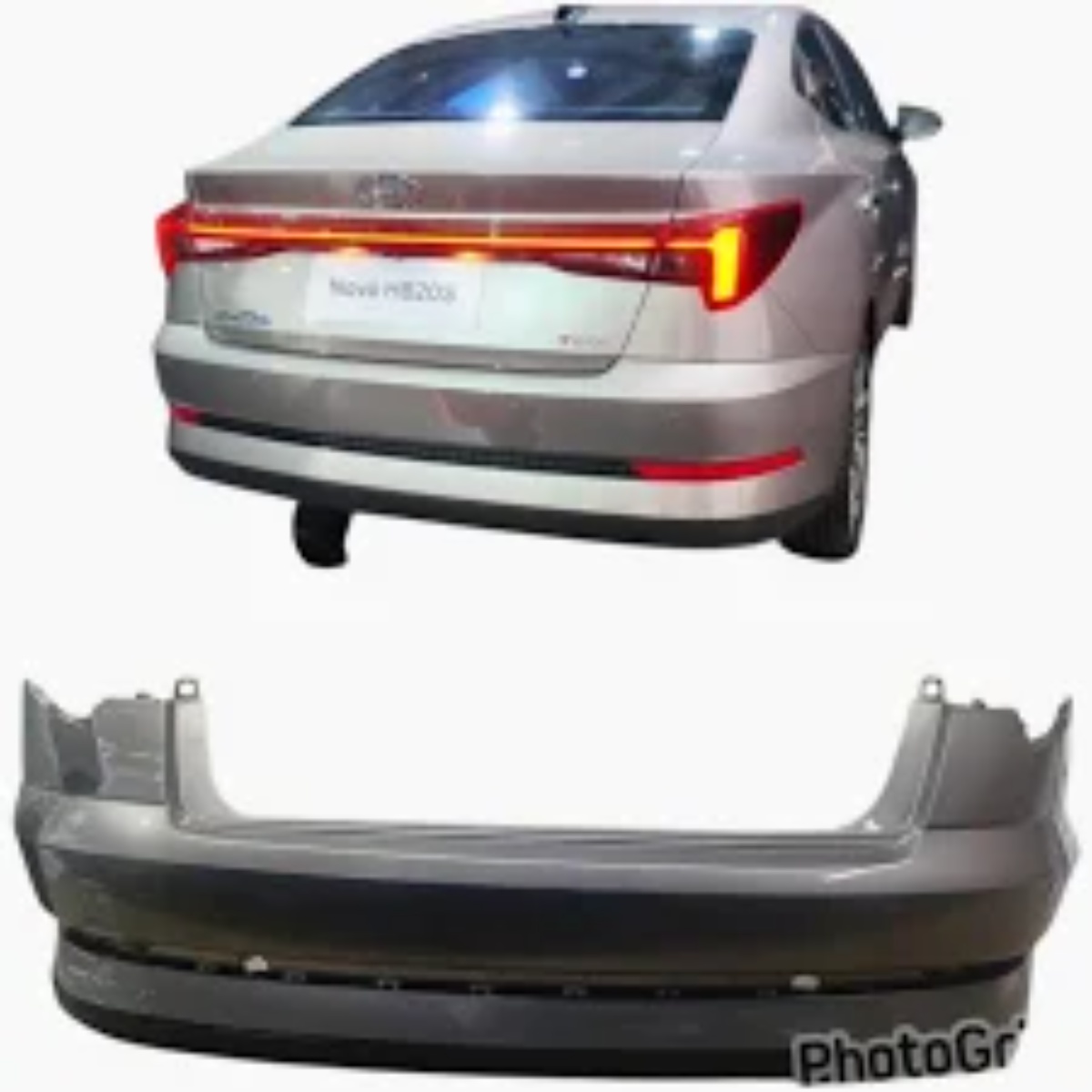 Para-choque Traseiro Hyundai HB20S