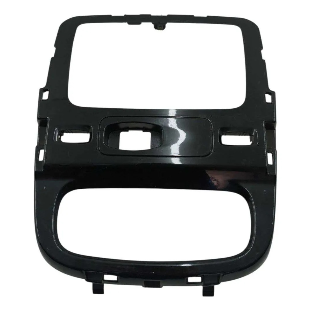 Moldura Central Painel Duster 2011 2016 Original 682604543r Preto - Imagem 1