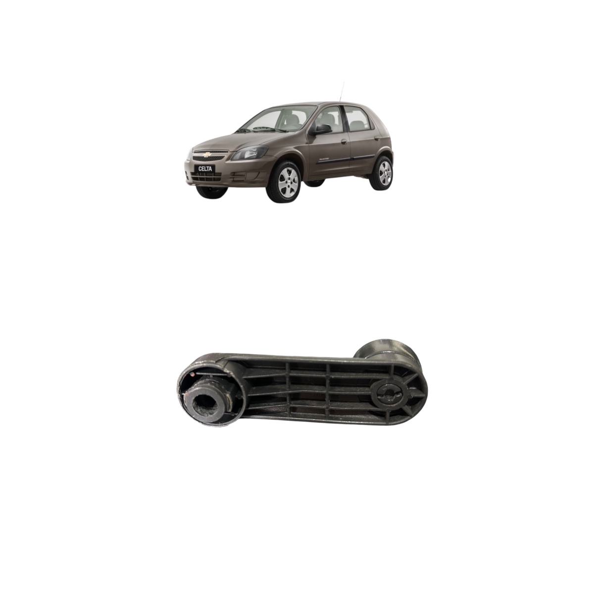 Manivela Do vidro Gm Celta Corsa meriva 2007/2012 90224834 - Imagem 7
