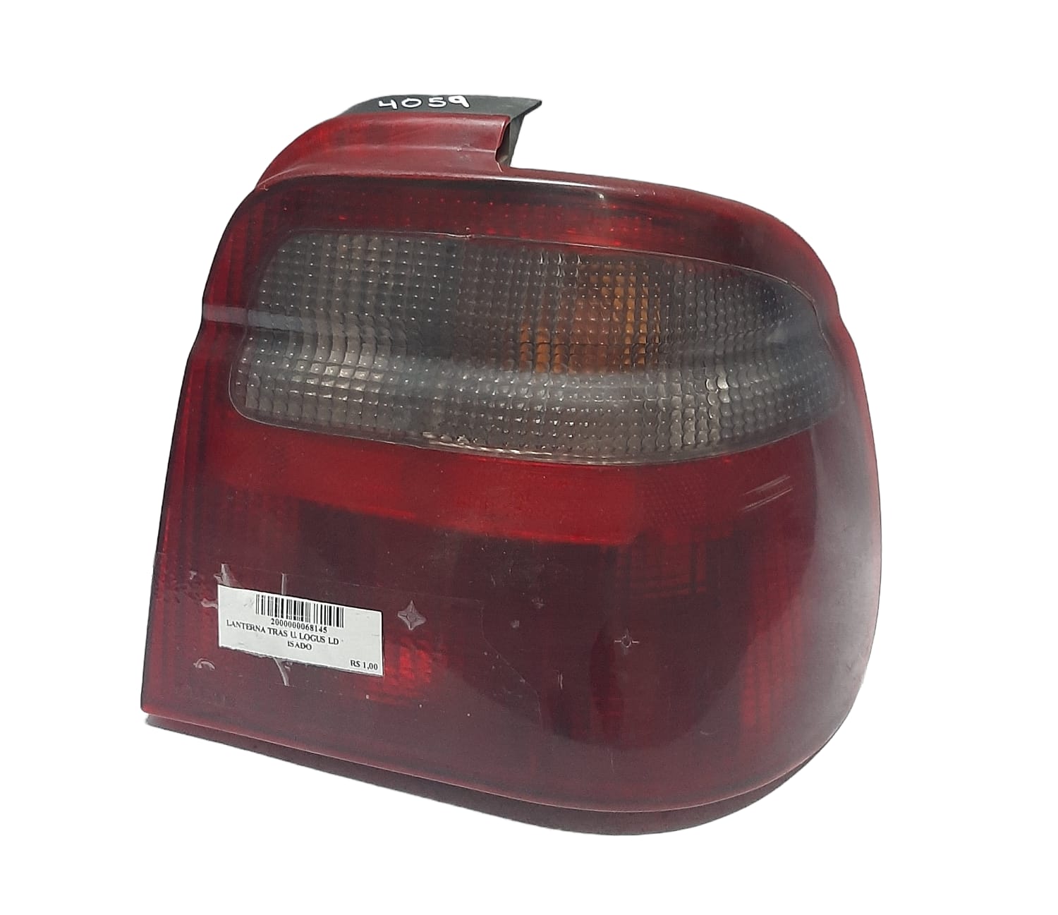 LANTERNA TRASEIRA LOGUS 1993/1996 BICOLOR LD/CANTO USADA @
