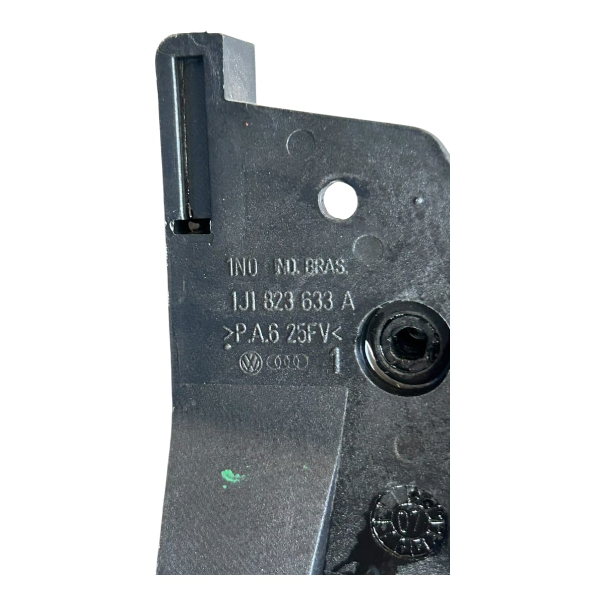 Base Alavanca Abertura Capô Volkswagen Polo Sedan 2003 2010 Preto - Imagem 6