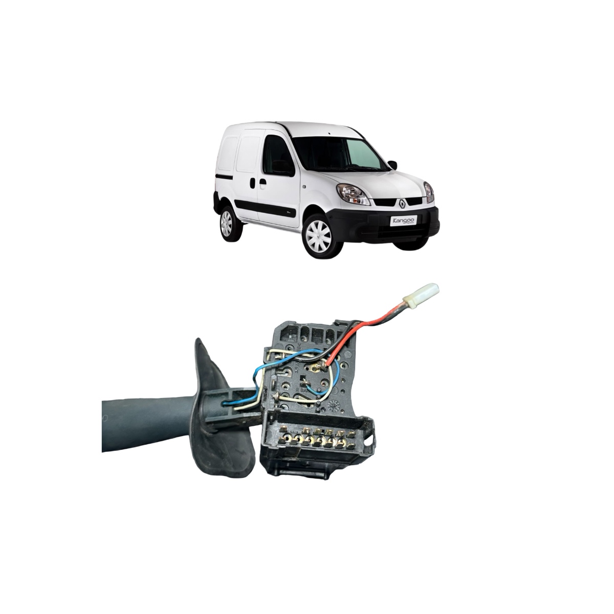 Chave De Seta Renault Kangoo 2001 (34434151) Lado Esquerdo - Imagem 3