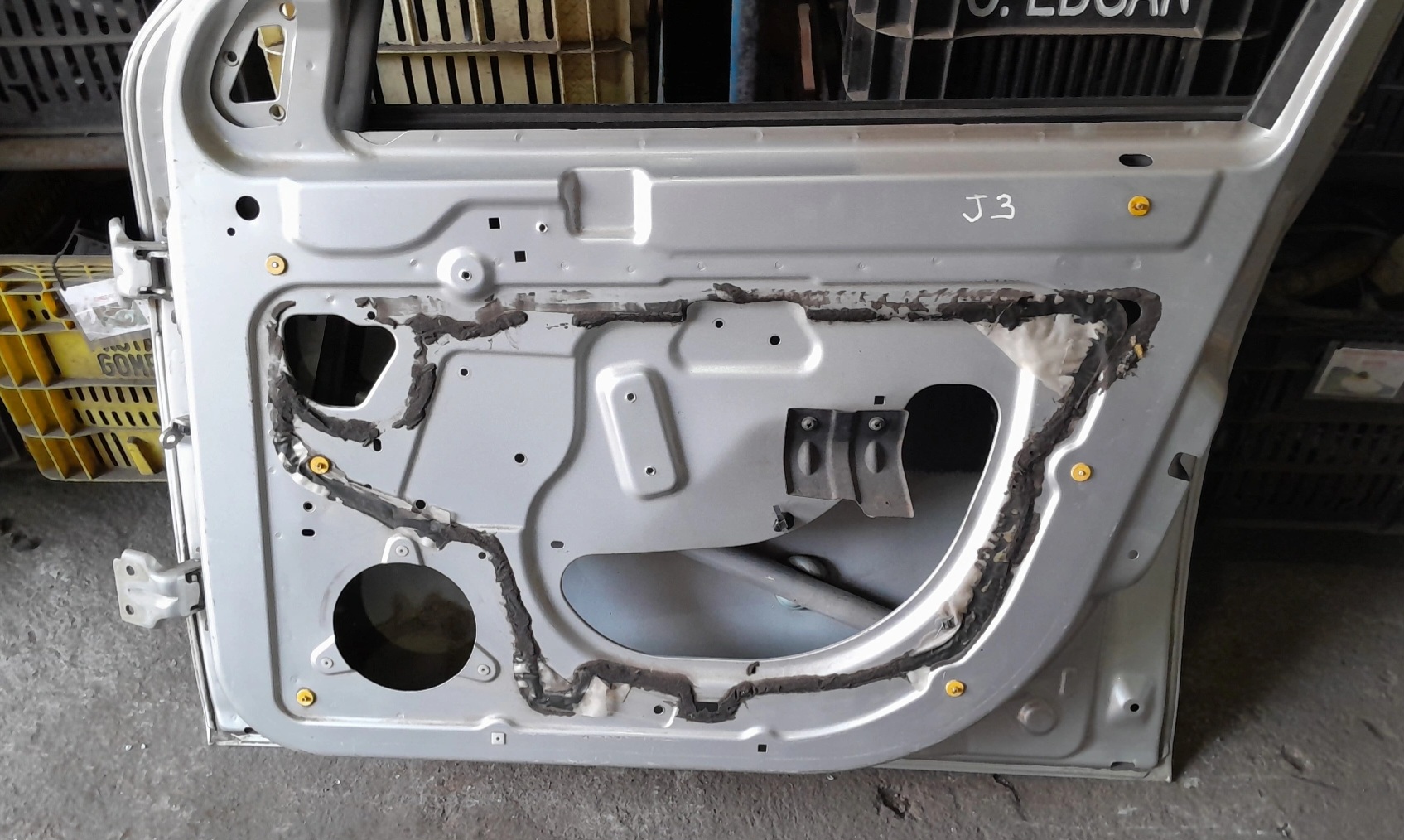 PORTA DIANTEIRA JAC J3 LADO DIREITO (PRATA) - Imagem 8