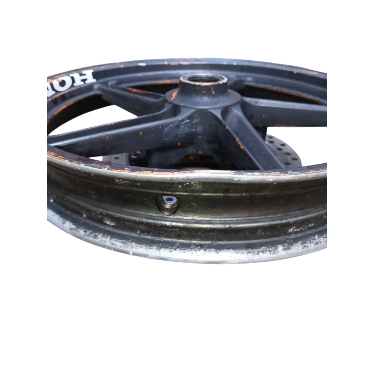 Roda Dianteira C/Disco CBX 250 Twister 2001 A 2008 C/Avaria - Imagem 5