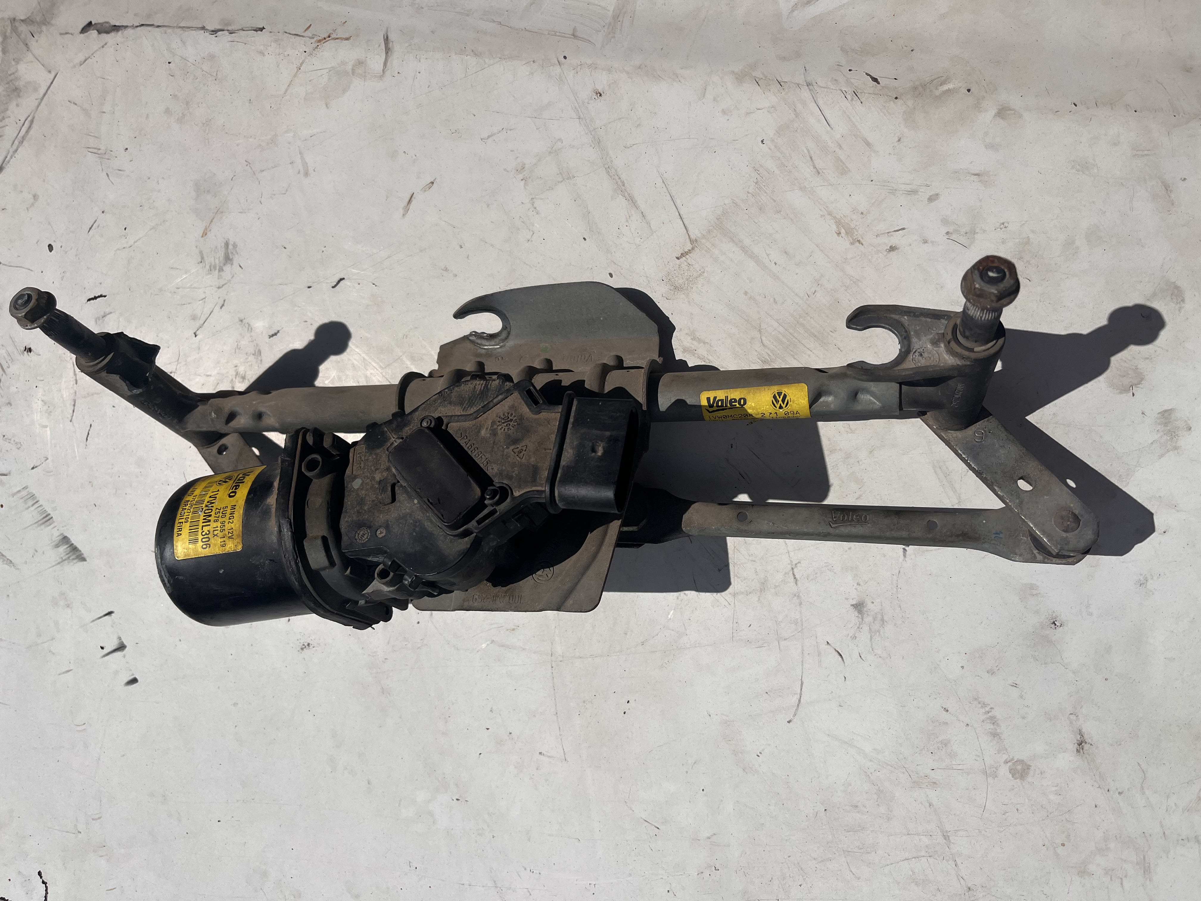 Motor Limpador Volkswagen 1VW0ML306 - Imagem 2