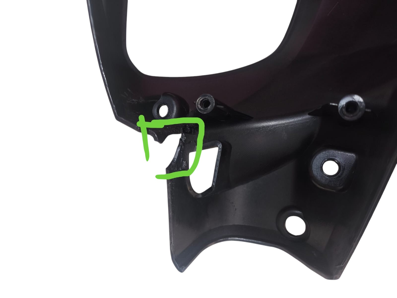 Tampa Superior Do Guidão Neo 115 2008 a 2012 Yamaha Original - Imagem 4