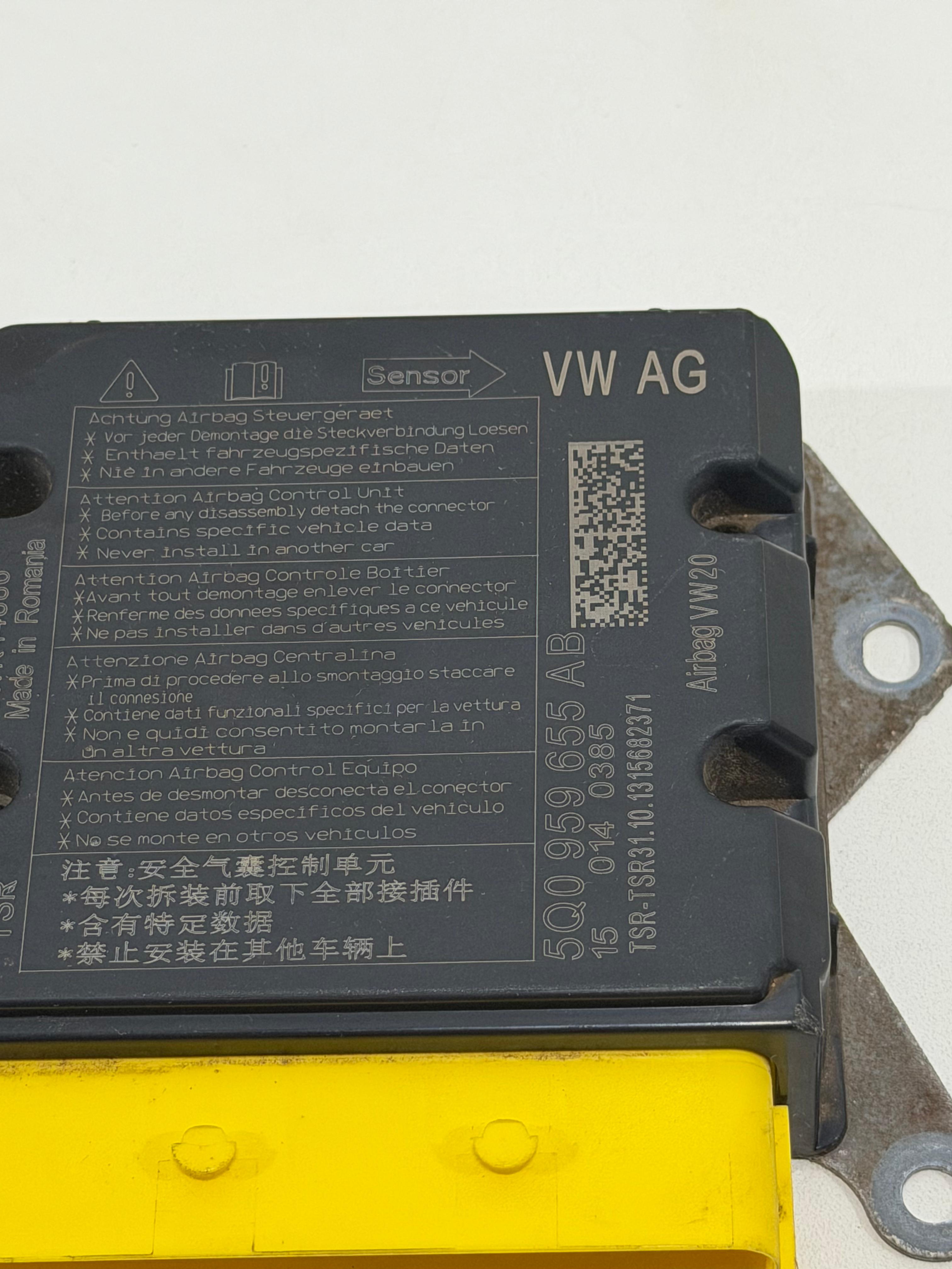 Módulo Airbag Audi A3 2016 5Q0959655AB Sem Colisão - Imagem 3