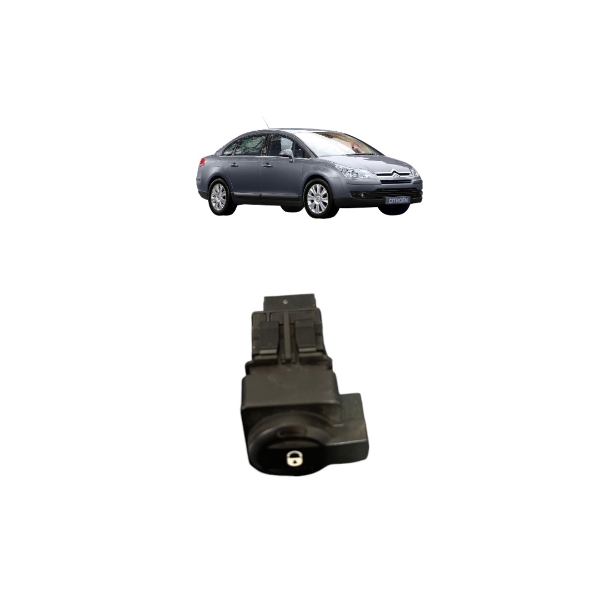 Botão Trava Destrava  Elétrica Citroen C4 Pallas 2008 a 2012 - Imagem 2