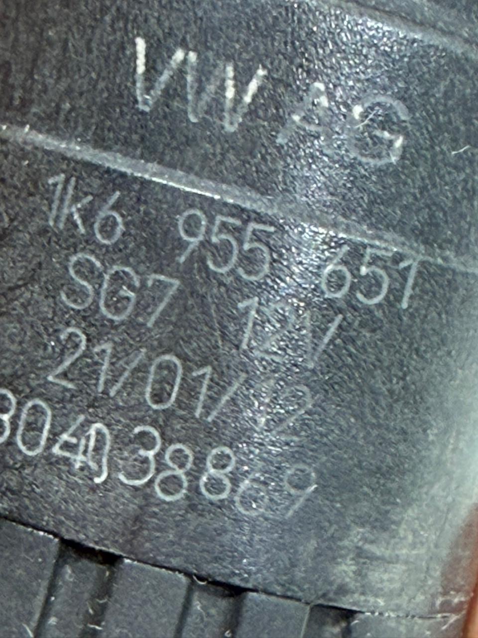 Motor Esguicho Para-Brisa VW Golf 1K6955651 - Imagem 6