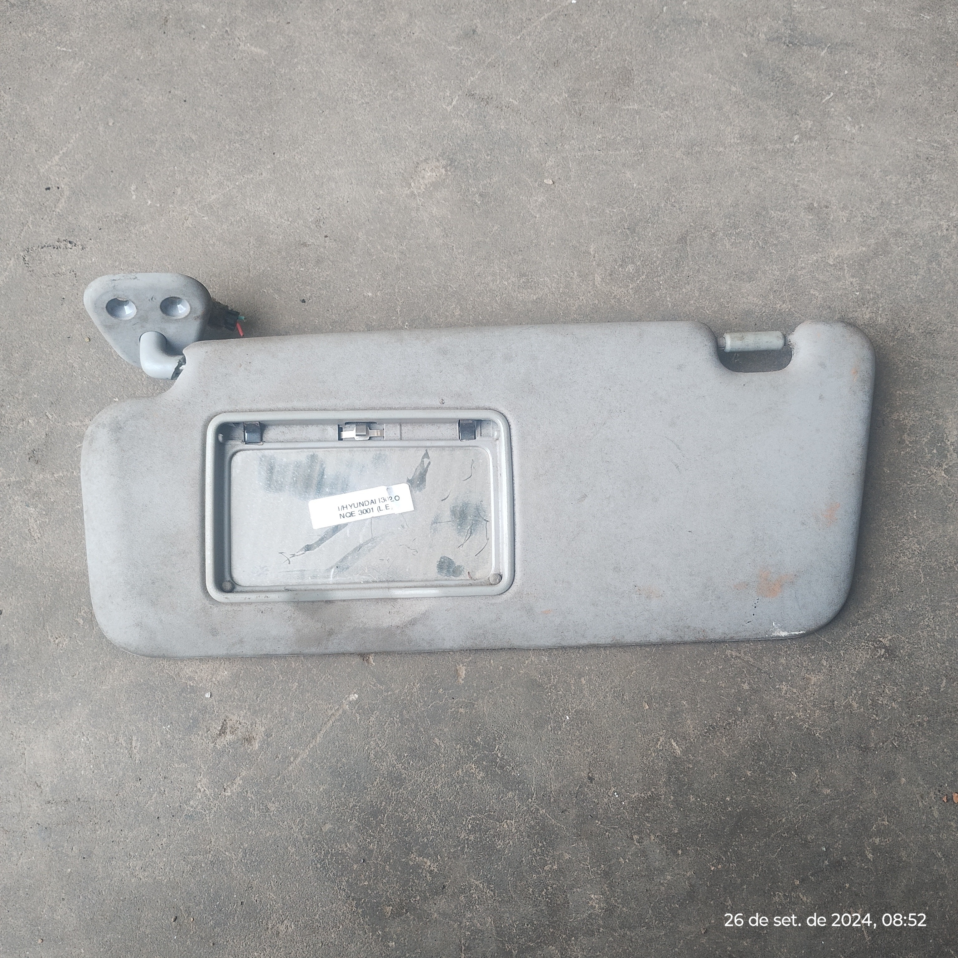 Quebra Sol Esquerdo Hyundai I30 2010 Com Detalhes - Imagem 2