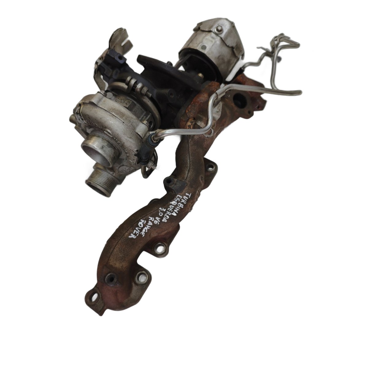 Turbina Esquerda Motor Range Rover 3.0 V6 2010 Fpla6K682Bc