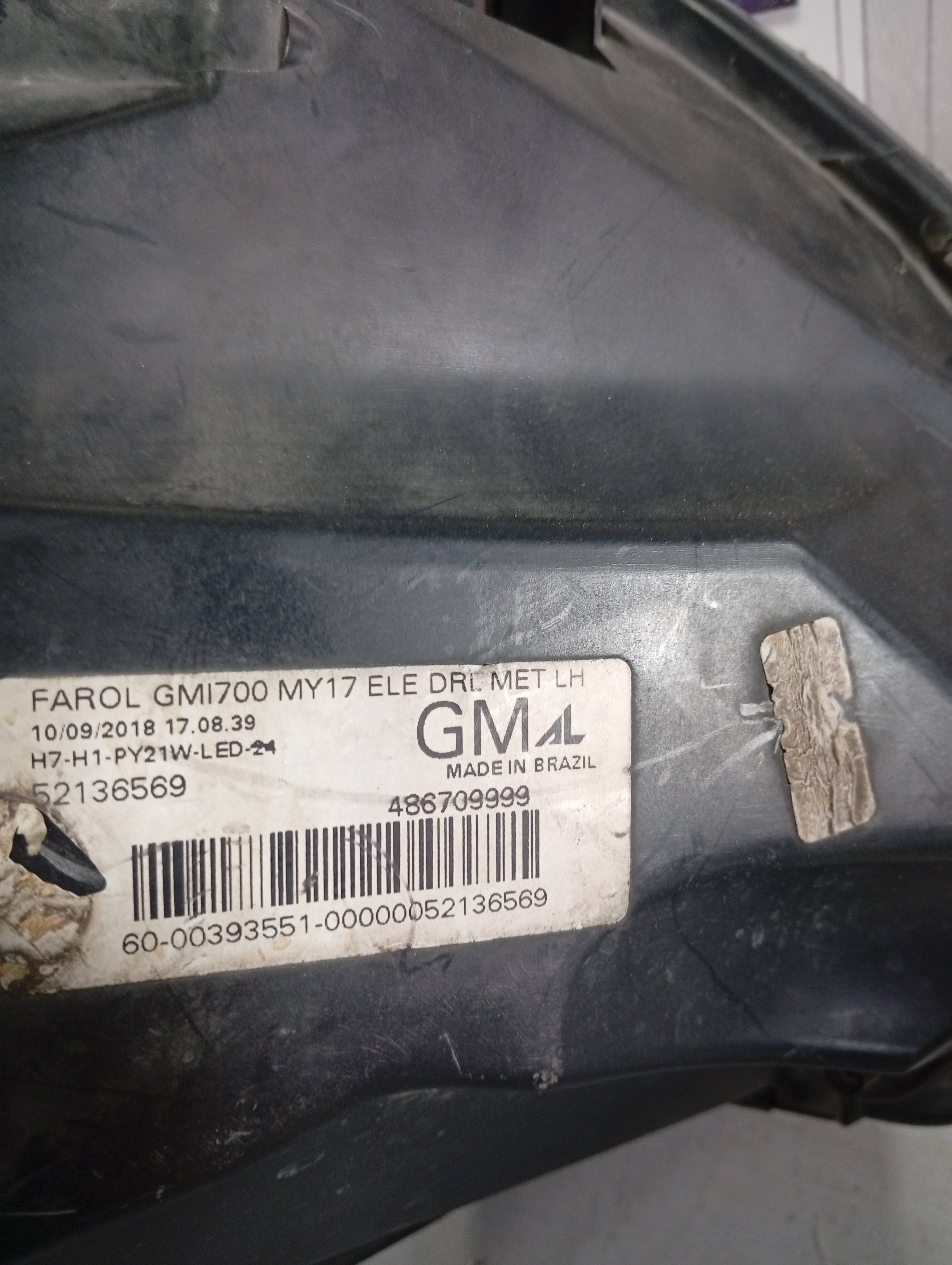 Farol Dianteiro Esquerdo S10 2017/2022 - Imagem 7