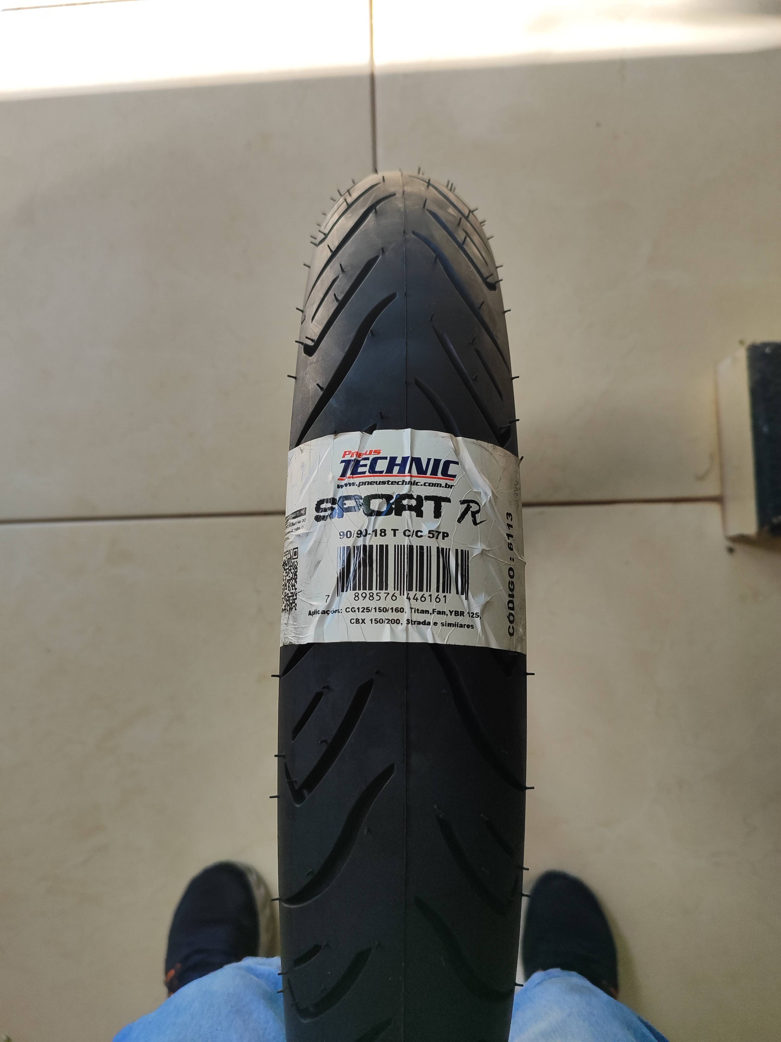 PNEU TECHNIC 90/90/18 - Imagem 1