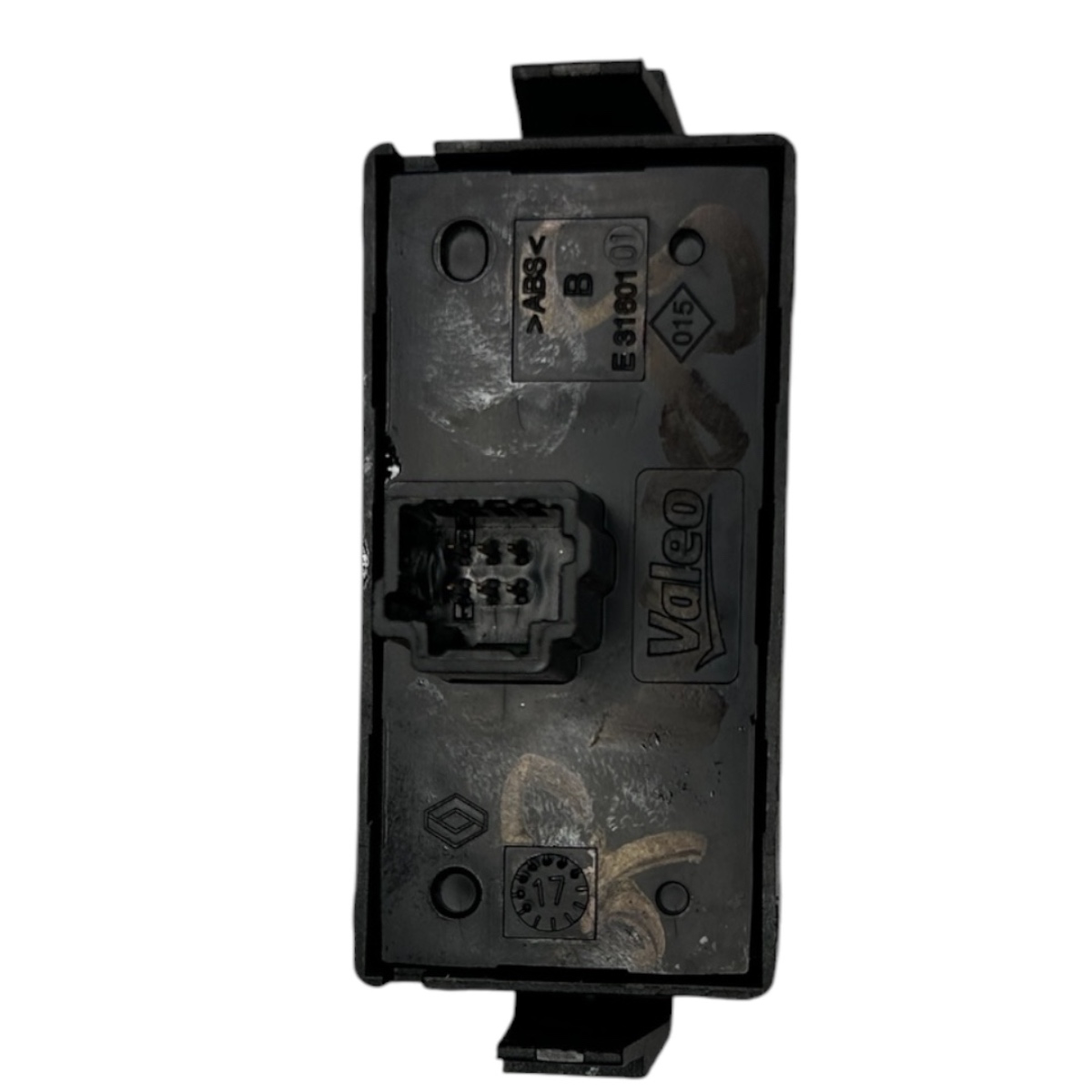 Botão De Pisca-alerta E Trava De Portas Renault Logan 2014 Preto - Imagem 2