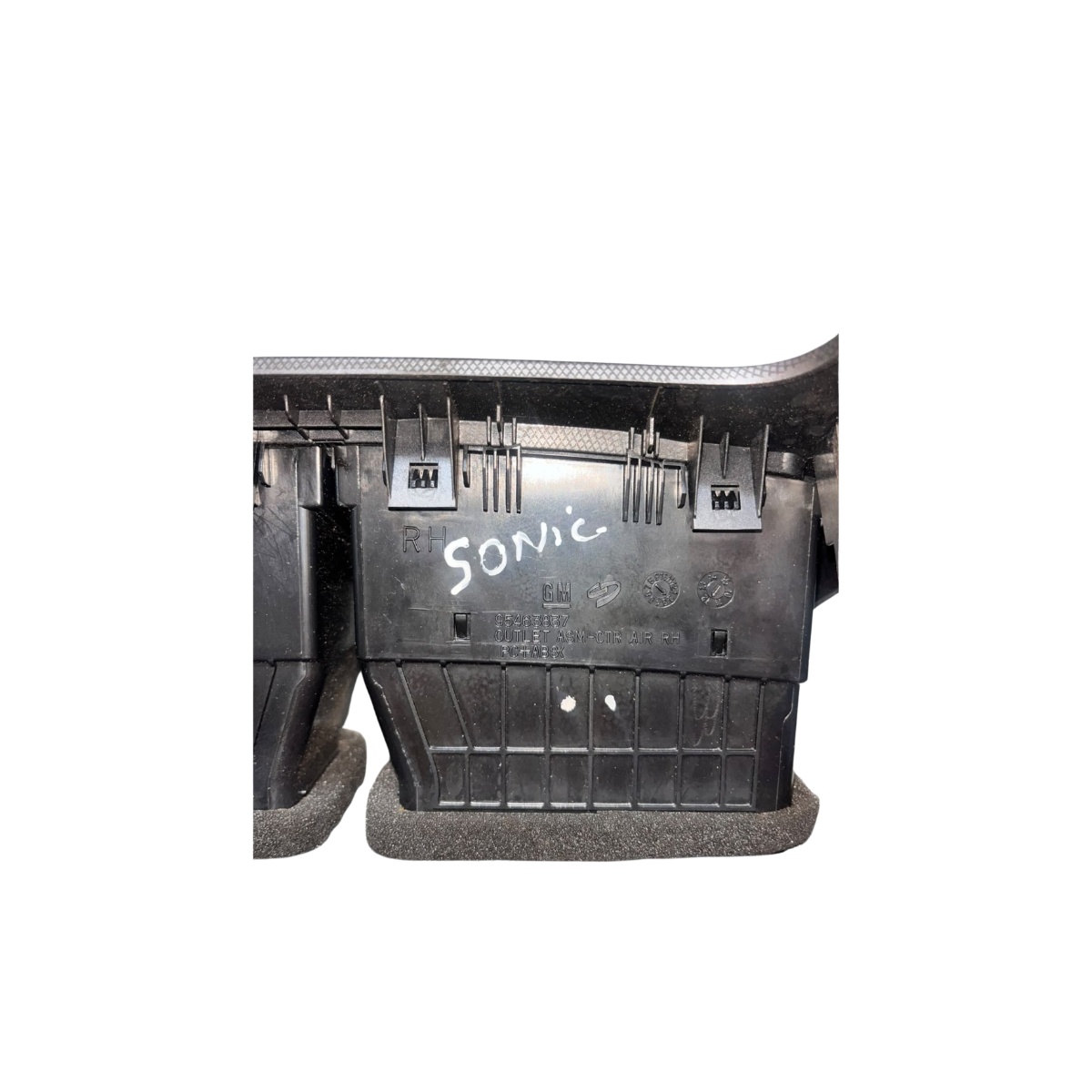 Moldura Central Painel Com Difusor Sonic 12/14 Preto (usado) - Imagem 4
