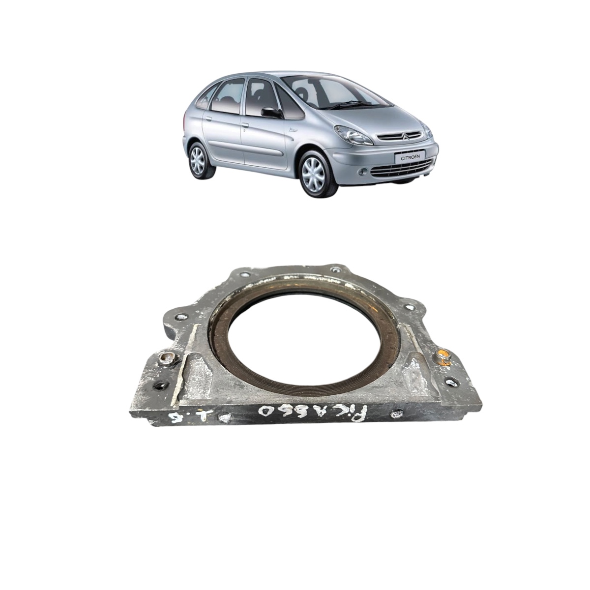 Flange Retentor Virabrequim Citroen Xsara Picasso 1.6 2012 - Imagem 3