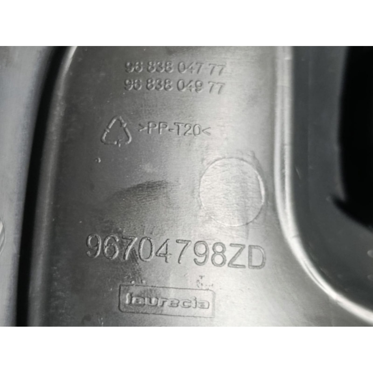 Console central cambio Peugeot 207 2008/2012 96704798ZD - Imagem 8