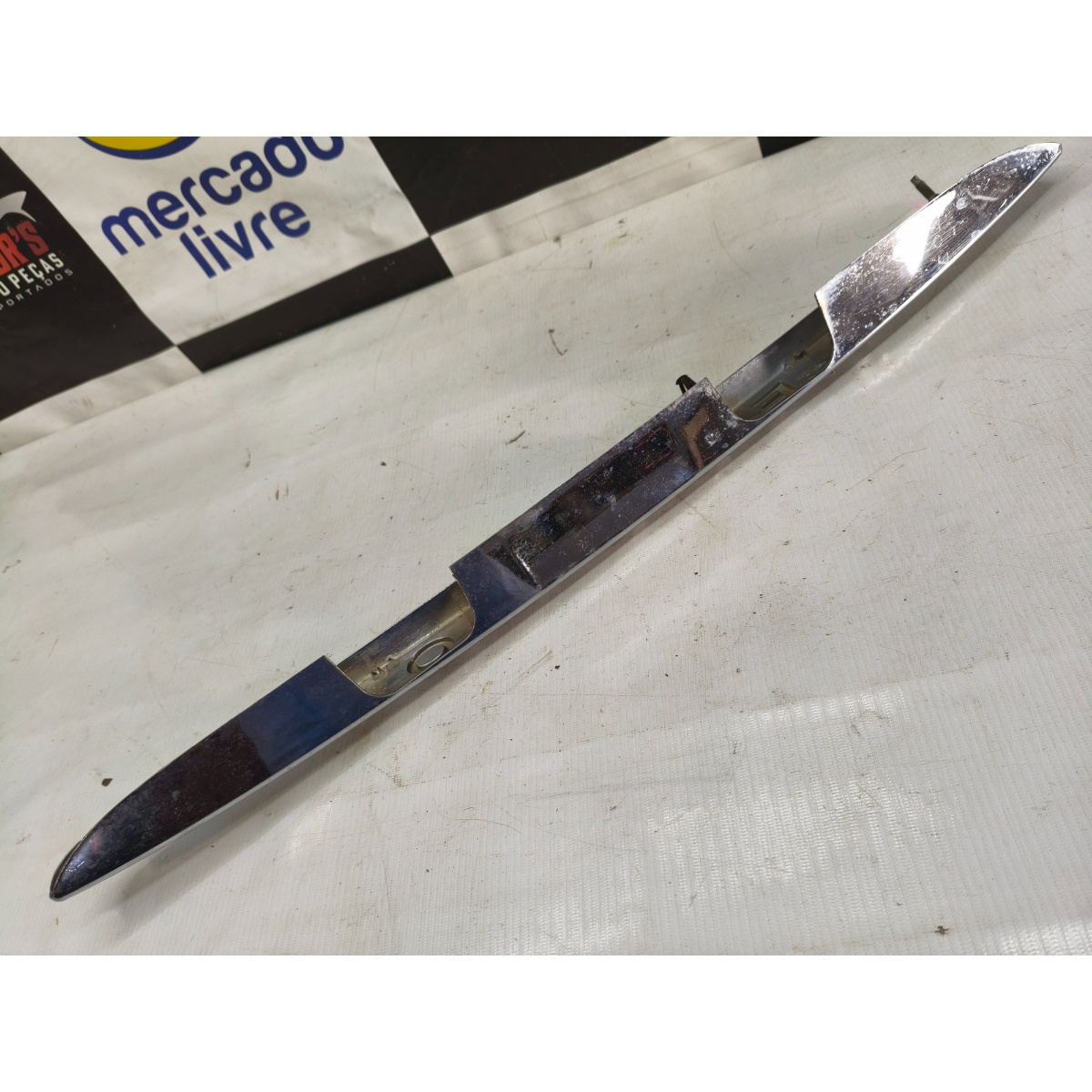 Friso Cromado Porta Malas Peugeot 207 2009/15 9683737280 - Imagem 7