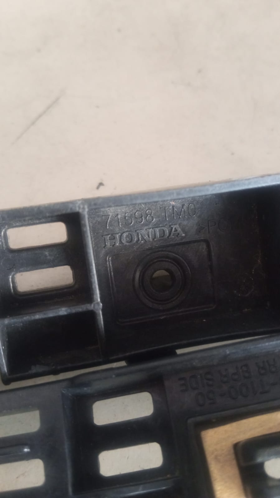 Guia Suporte Parachoque Traseiro Esquerdo Honda City 2009-15 - Imagem 3