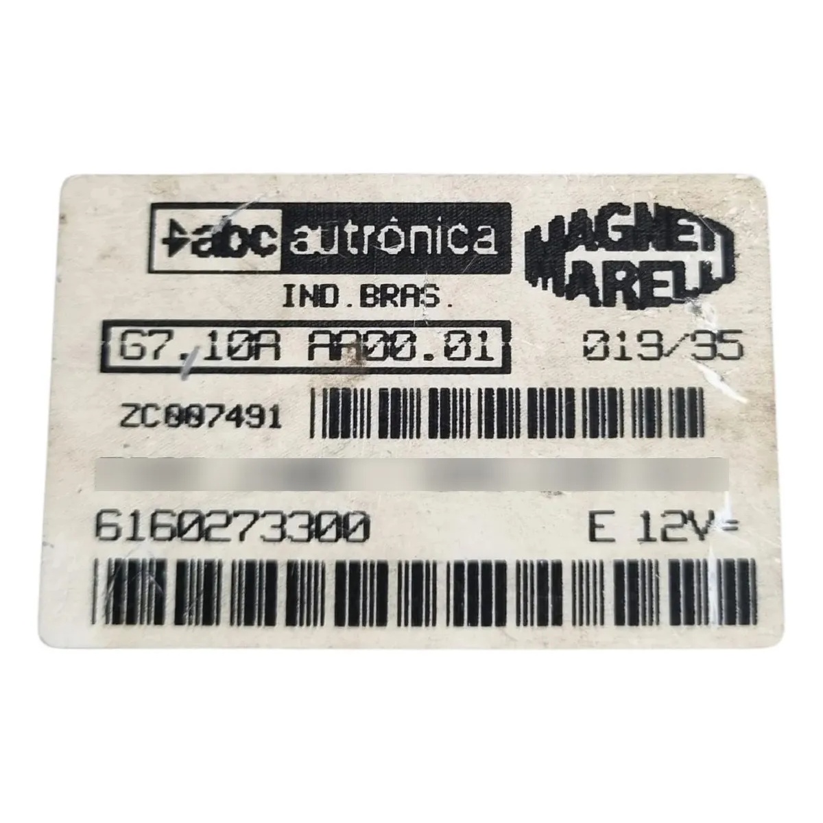 Modulo Central Injeção Fiat Uno Fiorino 6160273300 - Imagem 3