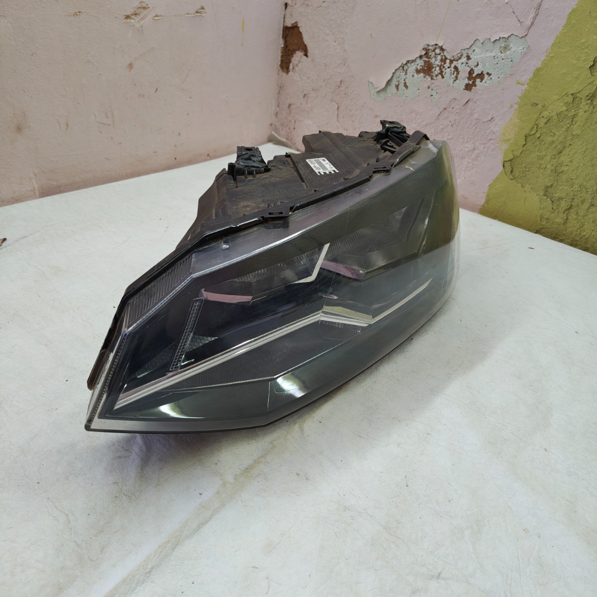 Farol Polo Virtus Lado Esquerdo 2013 A 2017 Original Esquerdo/motorista - Imagem 3