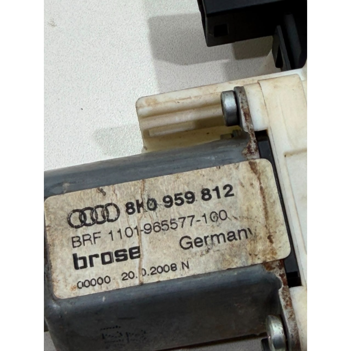 Motor Vidro Audi A4 B8 2013 2014 2015 2016 Traseiro Direito - Imagem 6