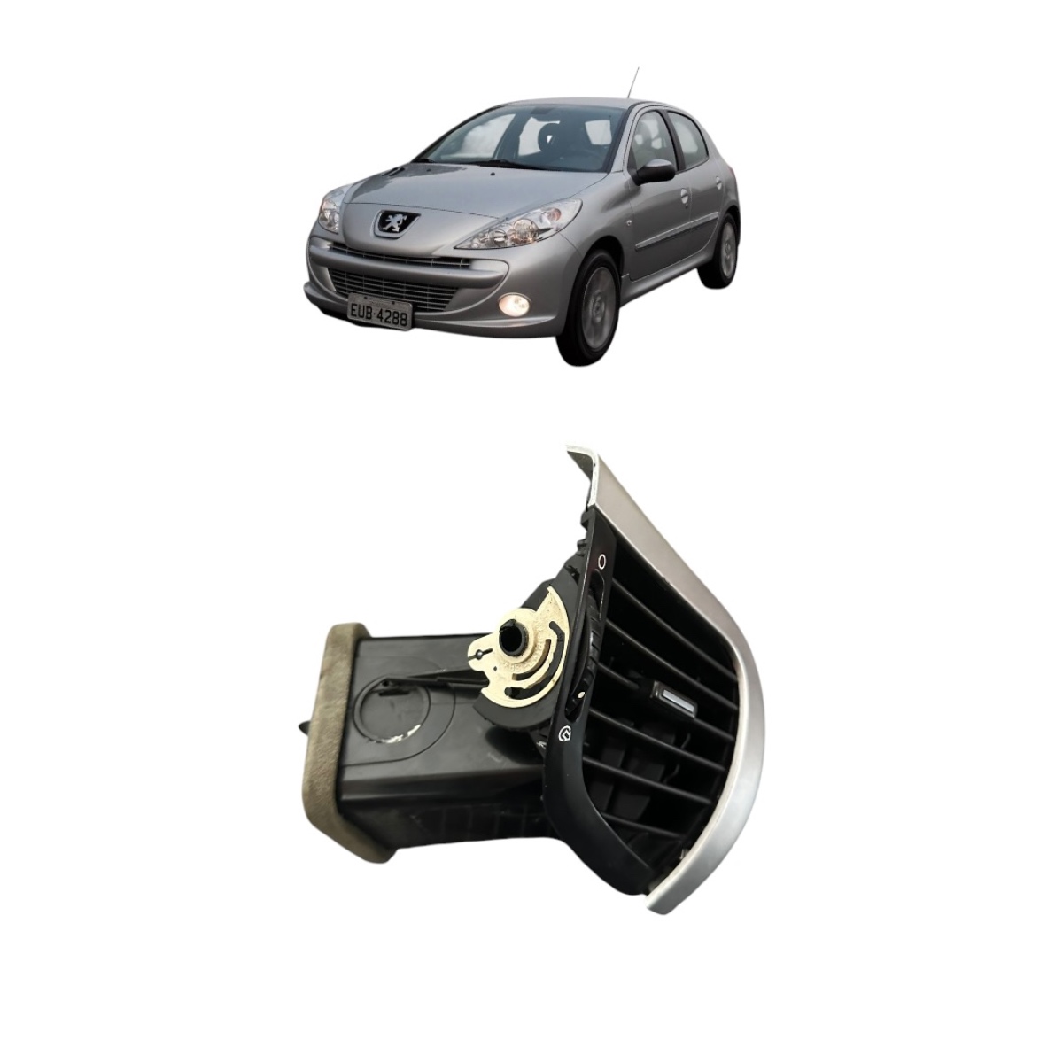 Difusor De Ar Lado Esquerdo Peugeot 207 9683399880 - Imagem 5