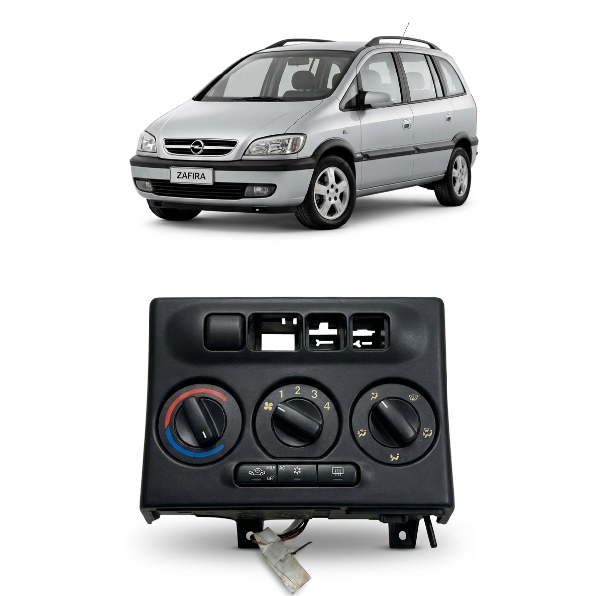 Comando de Ar Condicionado Zafira Chevrolet GM - Imagem 1