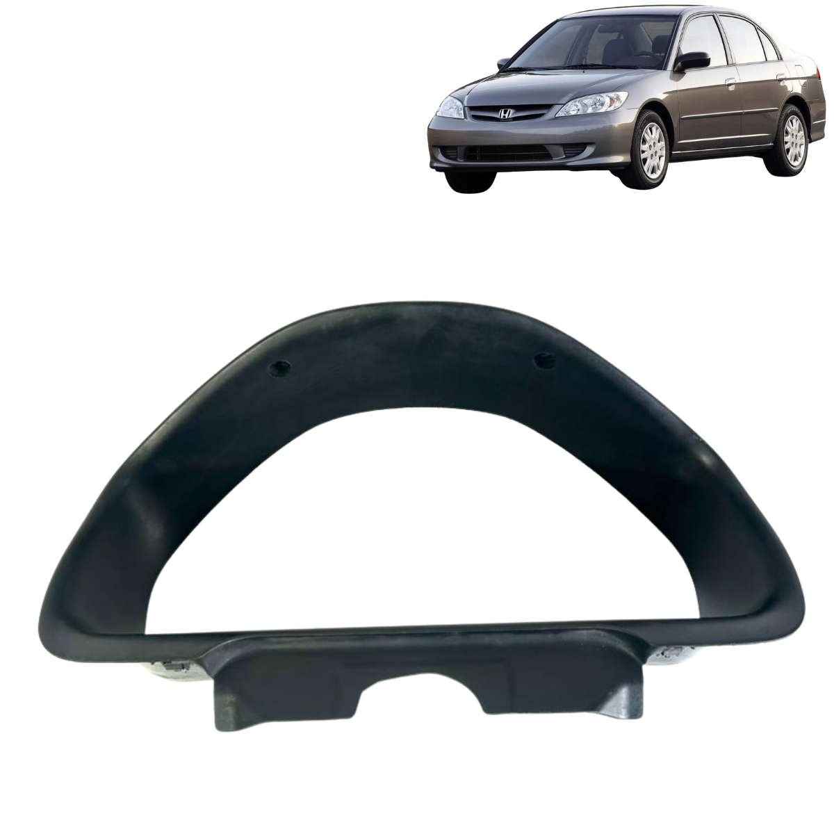 Moldura Painel Instrumento Velocímetro Honda Civic 2004