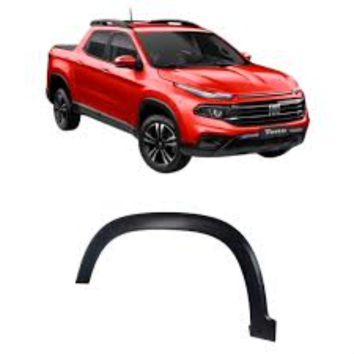Moldura Paralama Esquerdo Fiat Toro 16/21