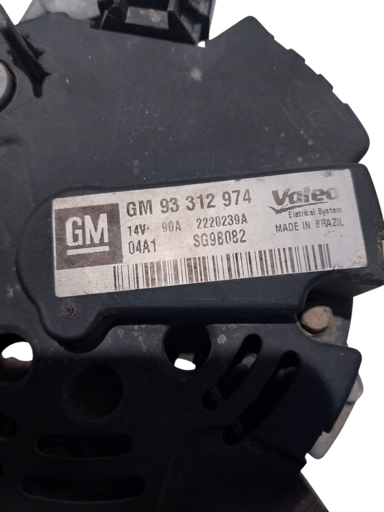 Alternador Celta Classic Corsa Meriva Montana 2012 93312974 - Imagem 9