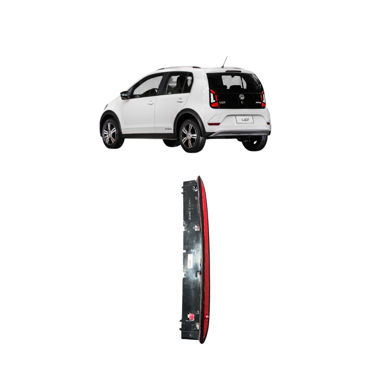 Brake Light (luz de freio traseira central) Volkswagen UP - Imagem 3