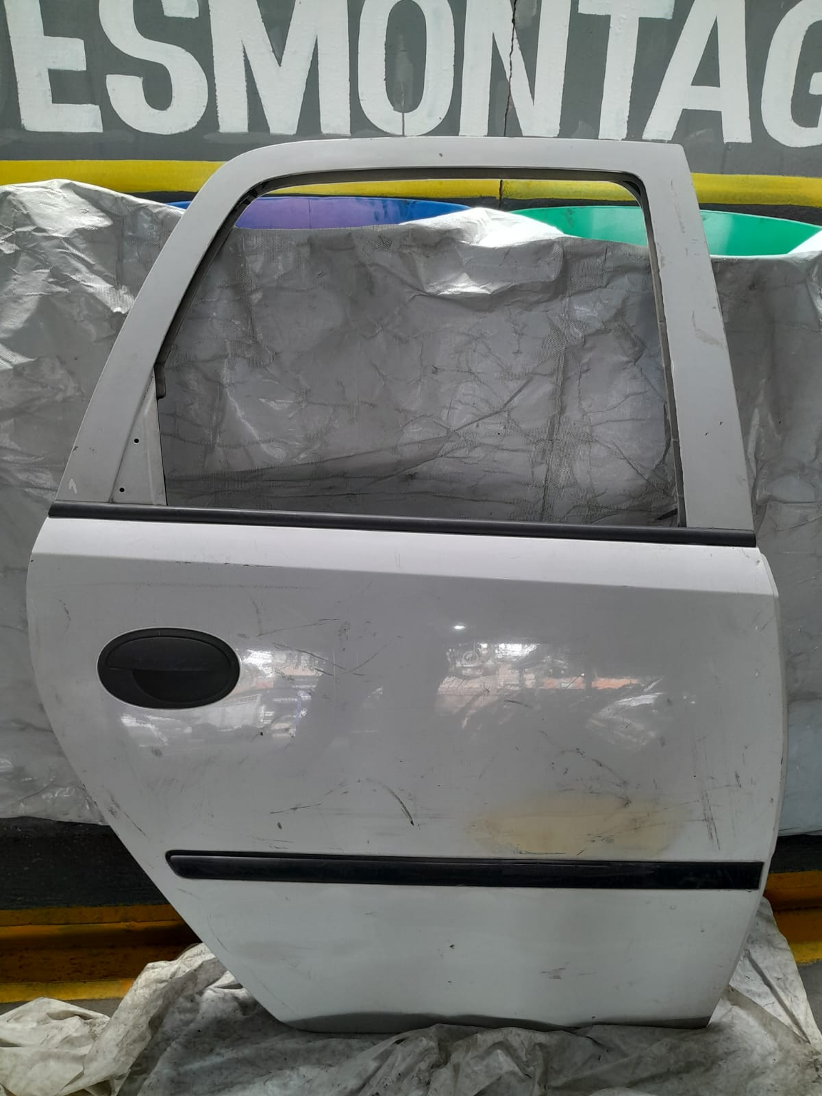 PORTA TRAS MERIVA 03/08 LD BRANCO