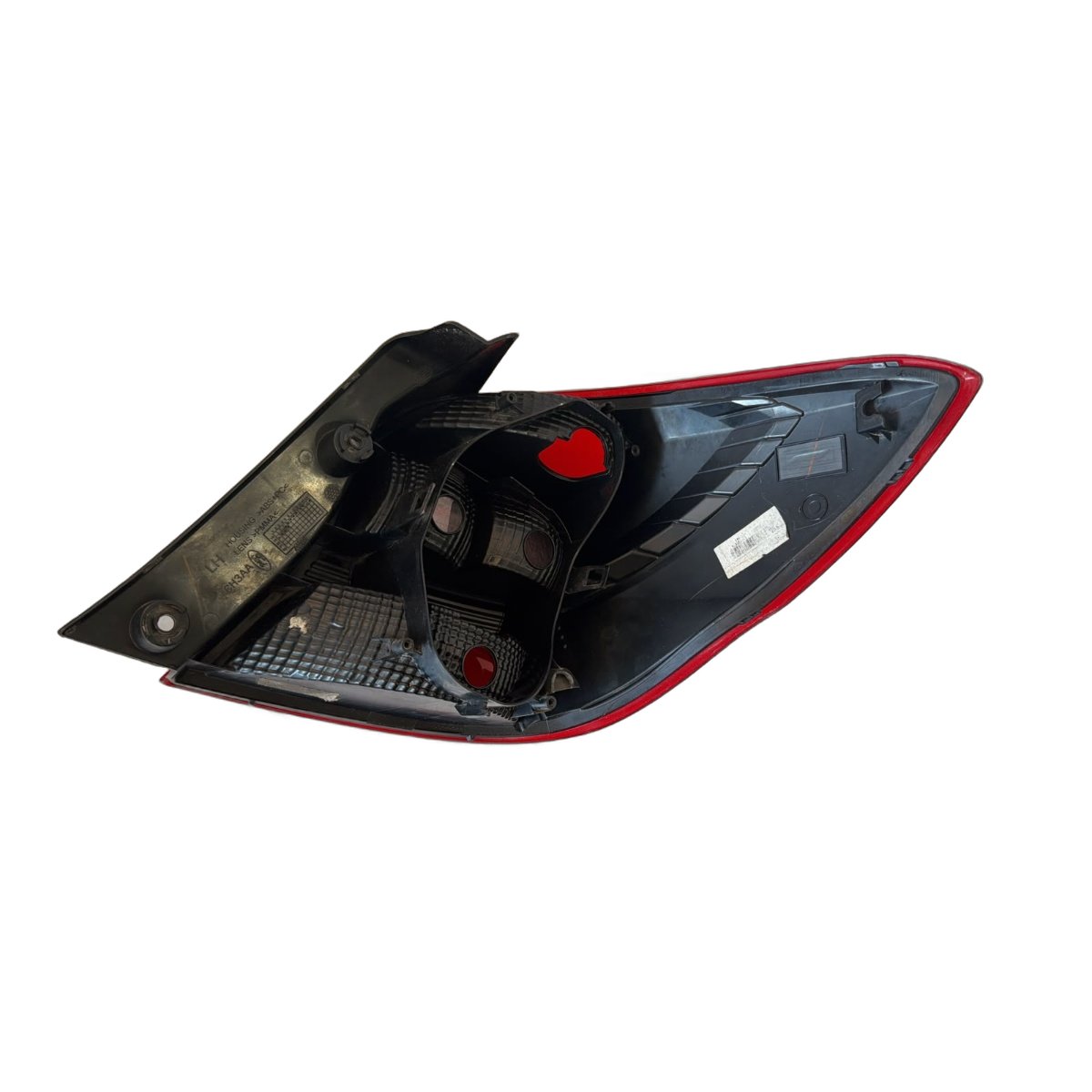 Lanterna Do Ford Ka 2019 2020 2021 Esquerda Cristal Esquerdo/motorista Vermelho - Imagem 6