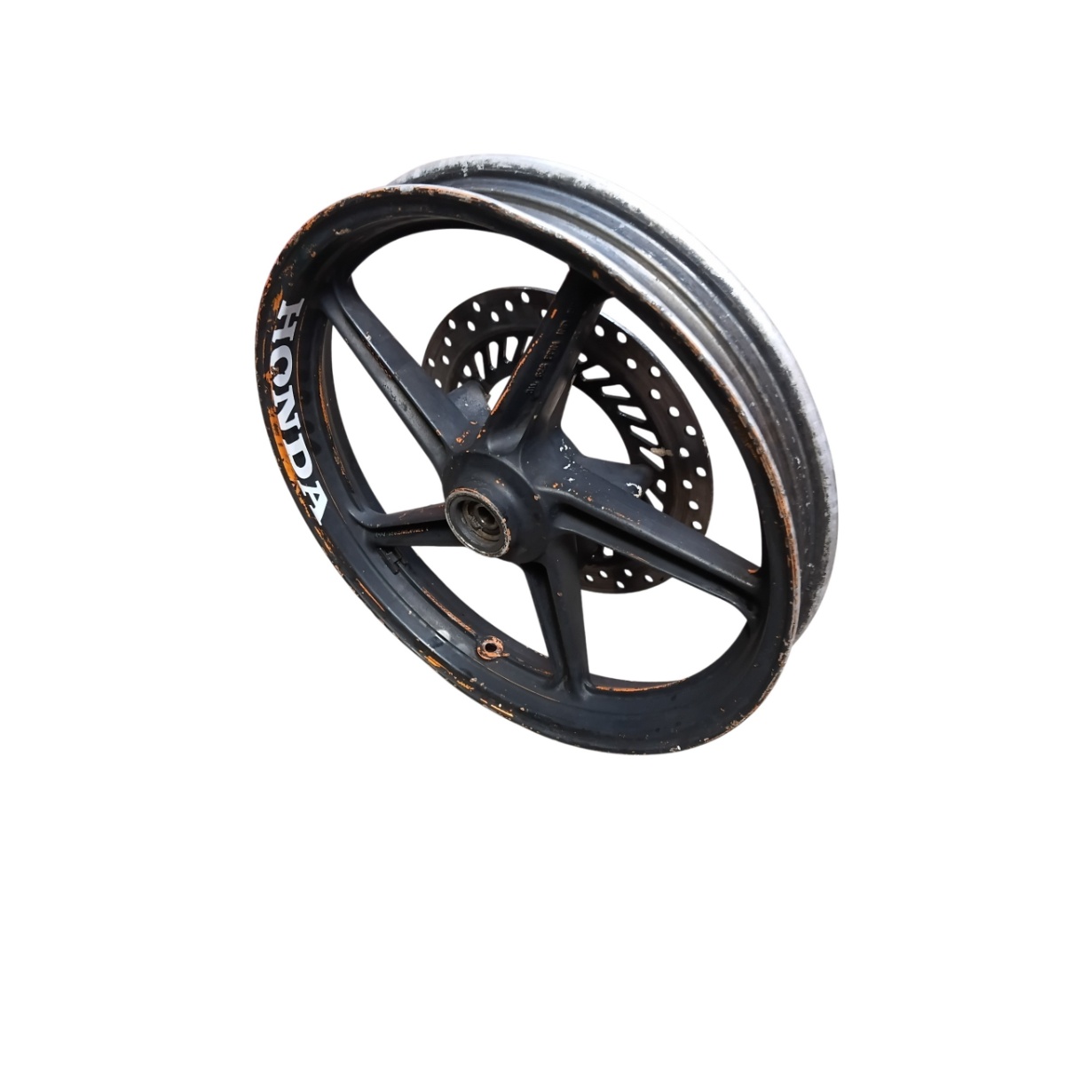 Roda Dianteira C/Disco CBX 250 Twister 2001 A 2008 C/Avaria - Imagem 2