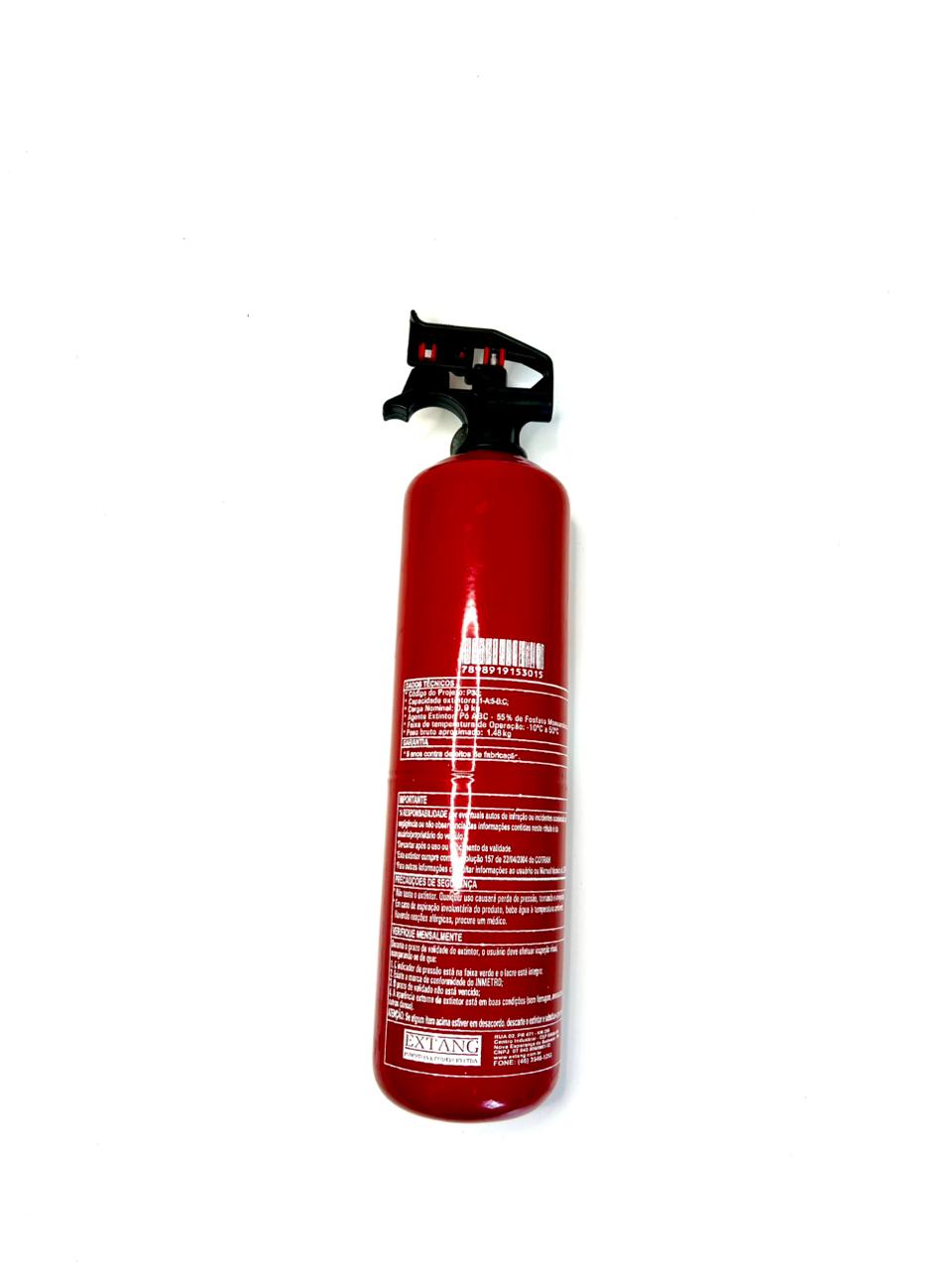 Extintor P1 ABC Automotivo 1kg Universal Extang - Imagem 6